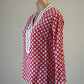 Boom Shankar | top | size 14 | three quarter sleeve | 100% cotton