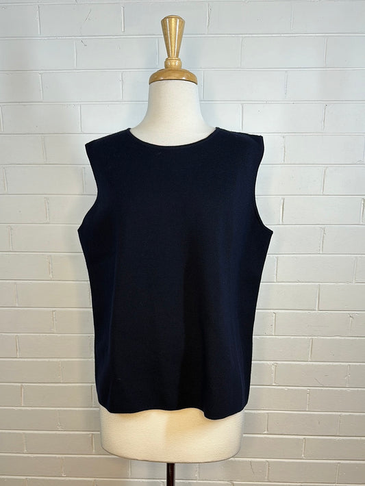 COS | top | size 14 | sleeveless | 100% wool | new with tags