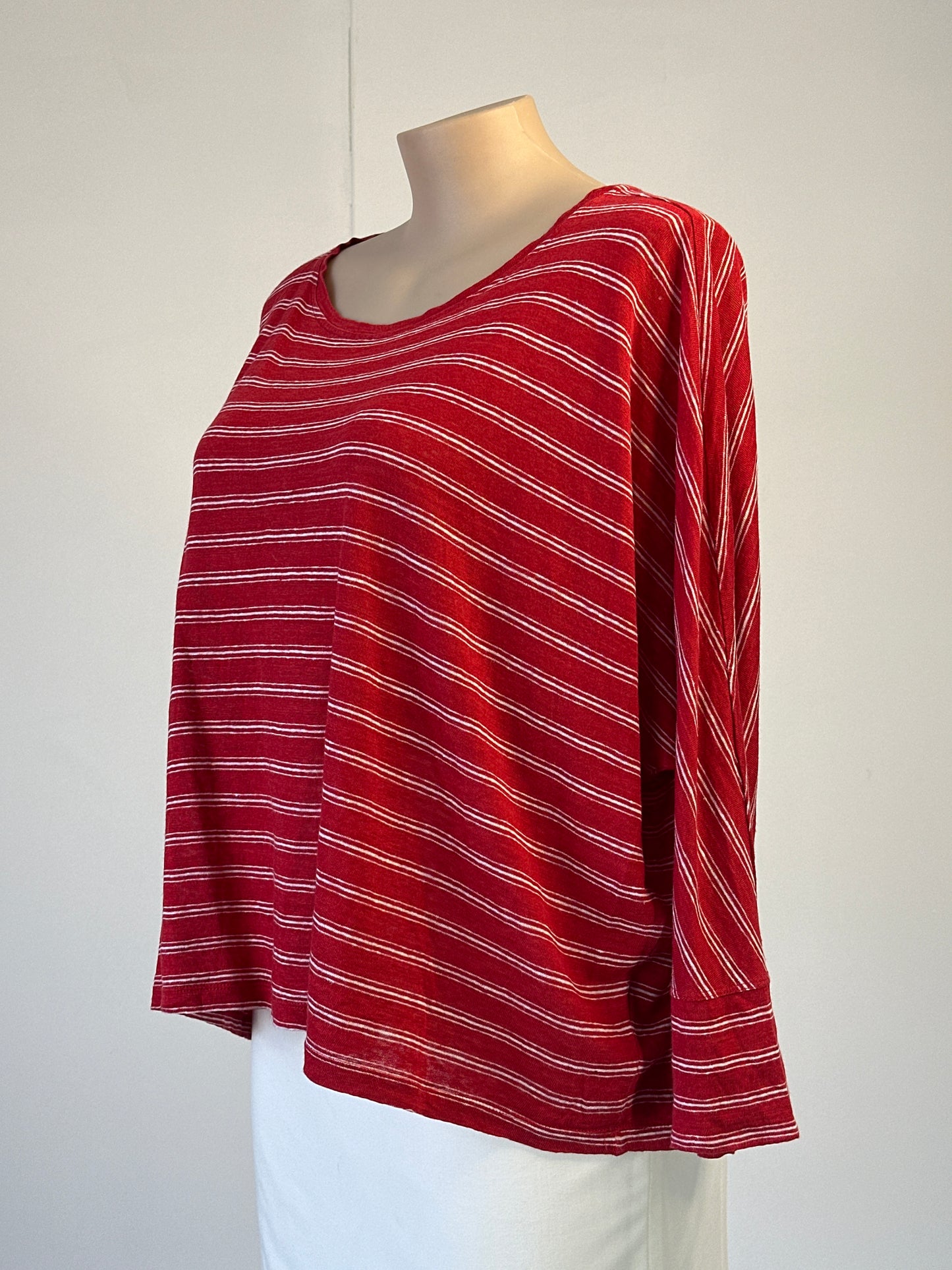Piper | top | size 14 | long sleeve | 100% linen