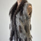 Heavenly | vest | size 10 | open front | 100% rabbit fur