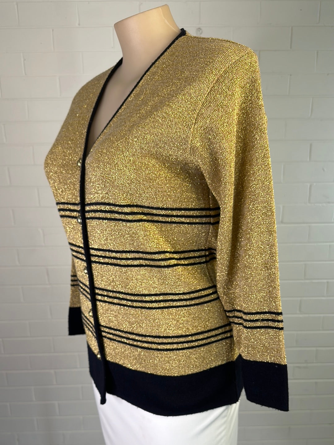 Leslie Fay | Canada | vintage 60's | cardigan | size 14 | long sleeve | made in Canada