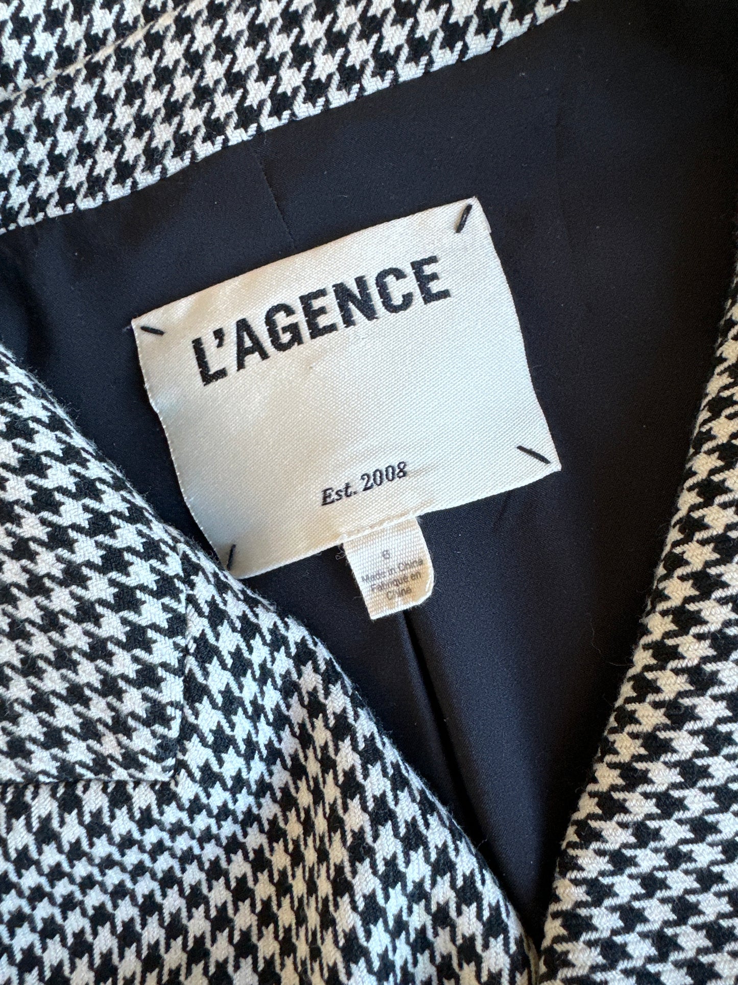 L'AGENCE | Los Angeles | pants & jacket set | size 10 | straight leg