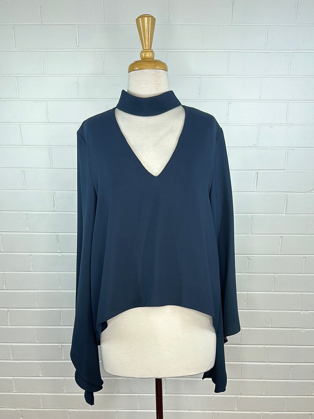 Carla Zampatti | top | size 12 | long sleeve