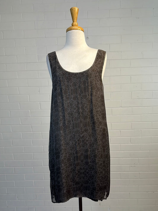 cylk | dress | size 12 | knee length | 100% silk
