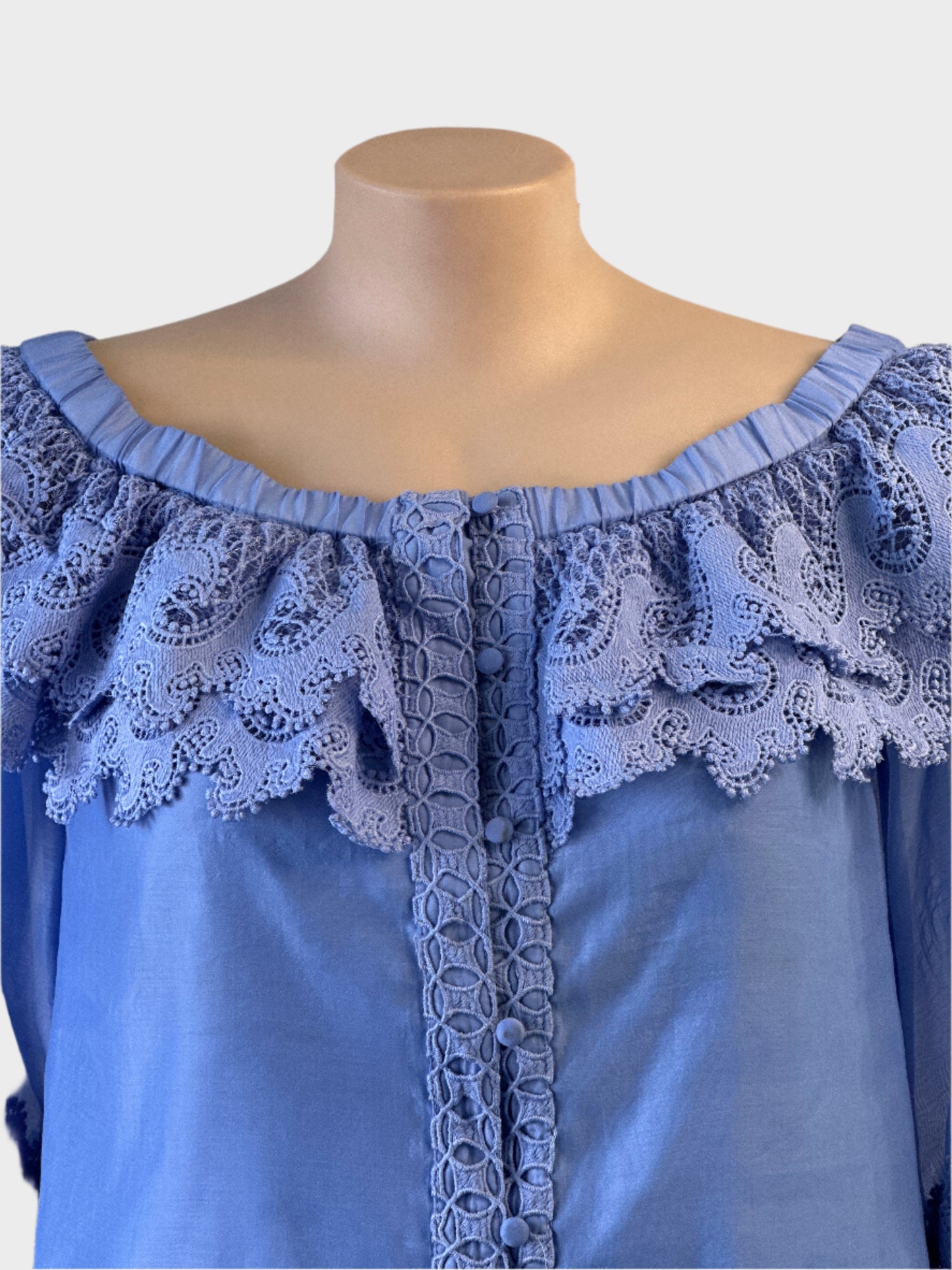Karen Millen | UK | shirt | size 16 | three quarter sleeve