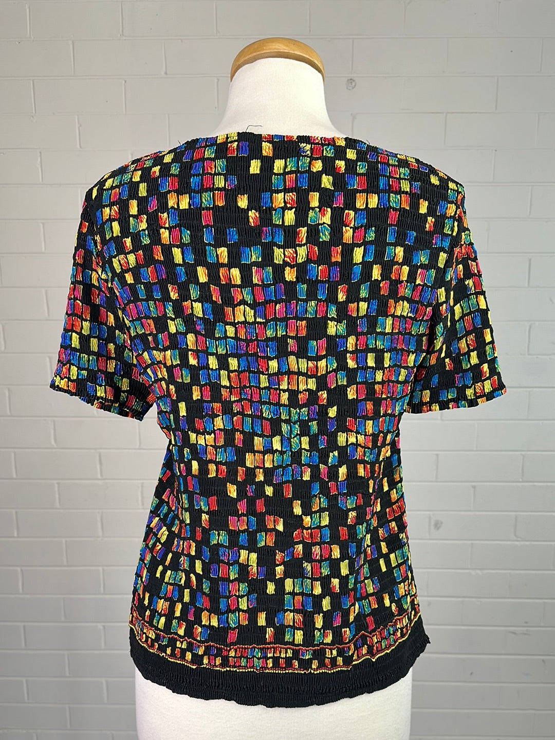 Sandra Steiner | top | size 14 | short sleeve