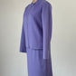 Guy Laroche | Paris | skirt & jacket set | size 8 | knee length | wool angora blend | made in France