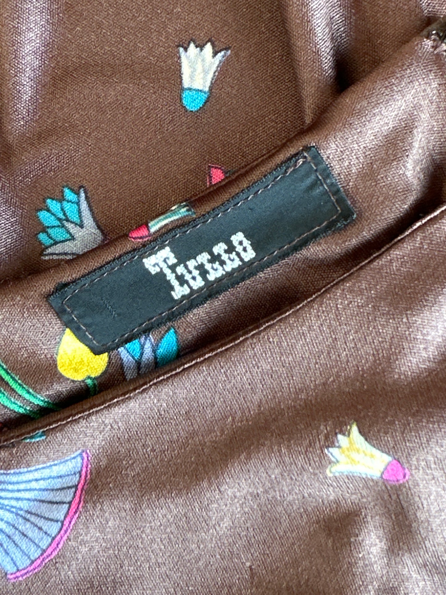 Tullo | rare vintage 70's | dress | size 12 | maxi length