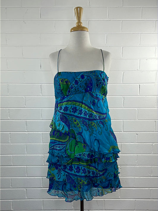 Zara | dress | size 10 | knee length | 100% silk