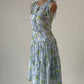 Fleur Jasmine | vintage 70's | dress | size 12 | midi length