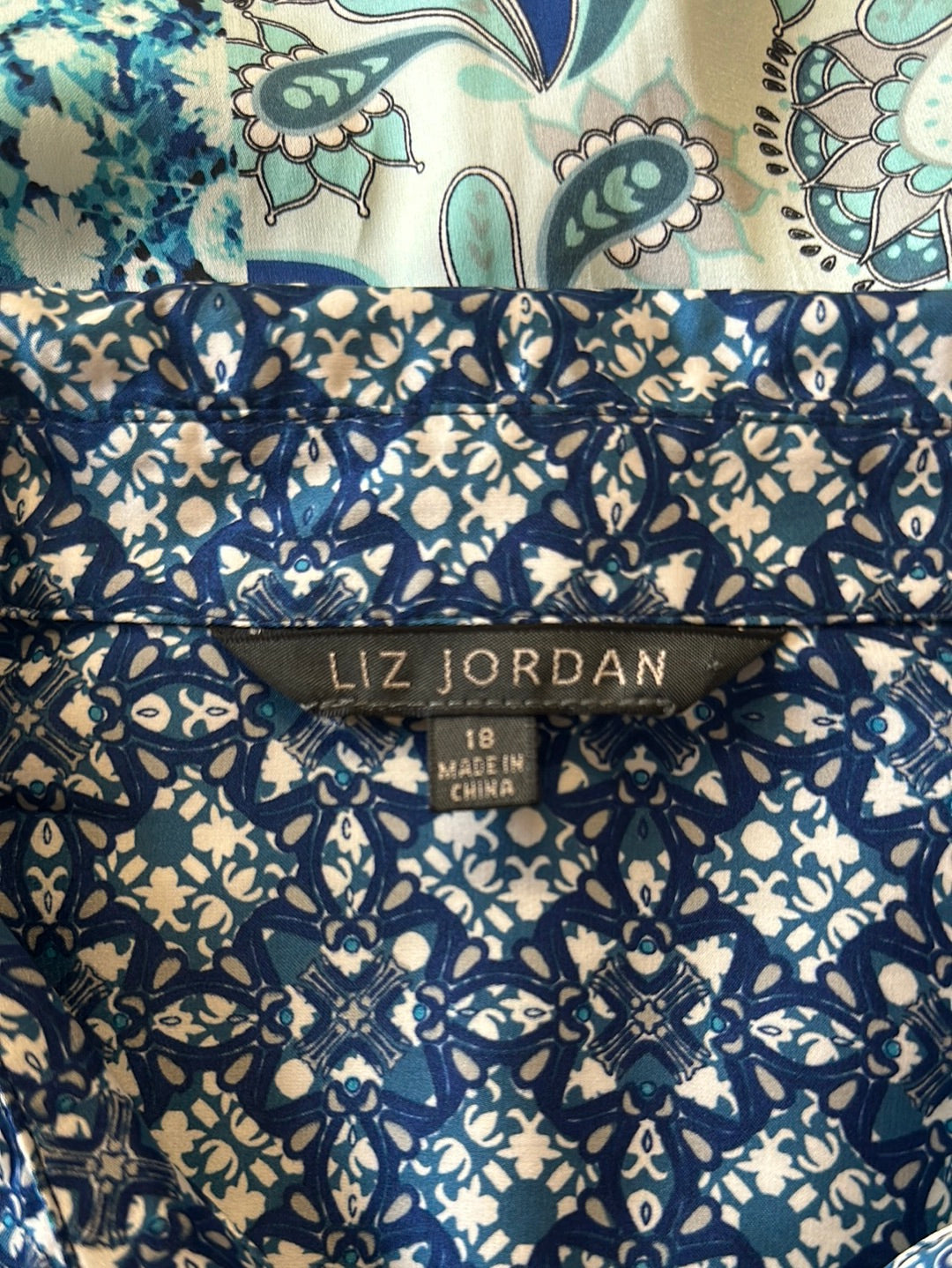 Liz Jordan | shirt | size 18 | long sleeve