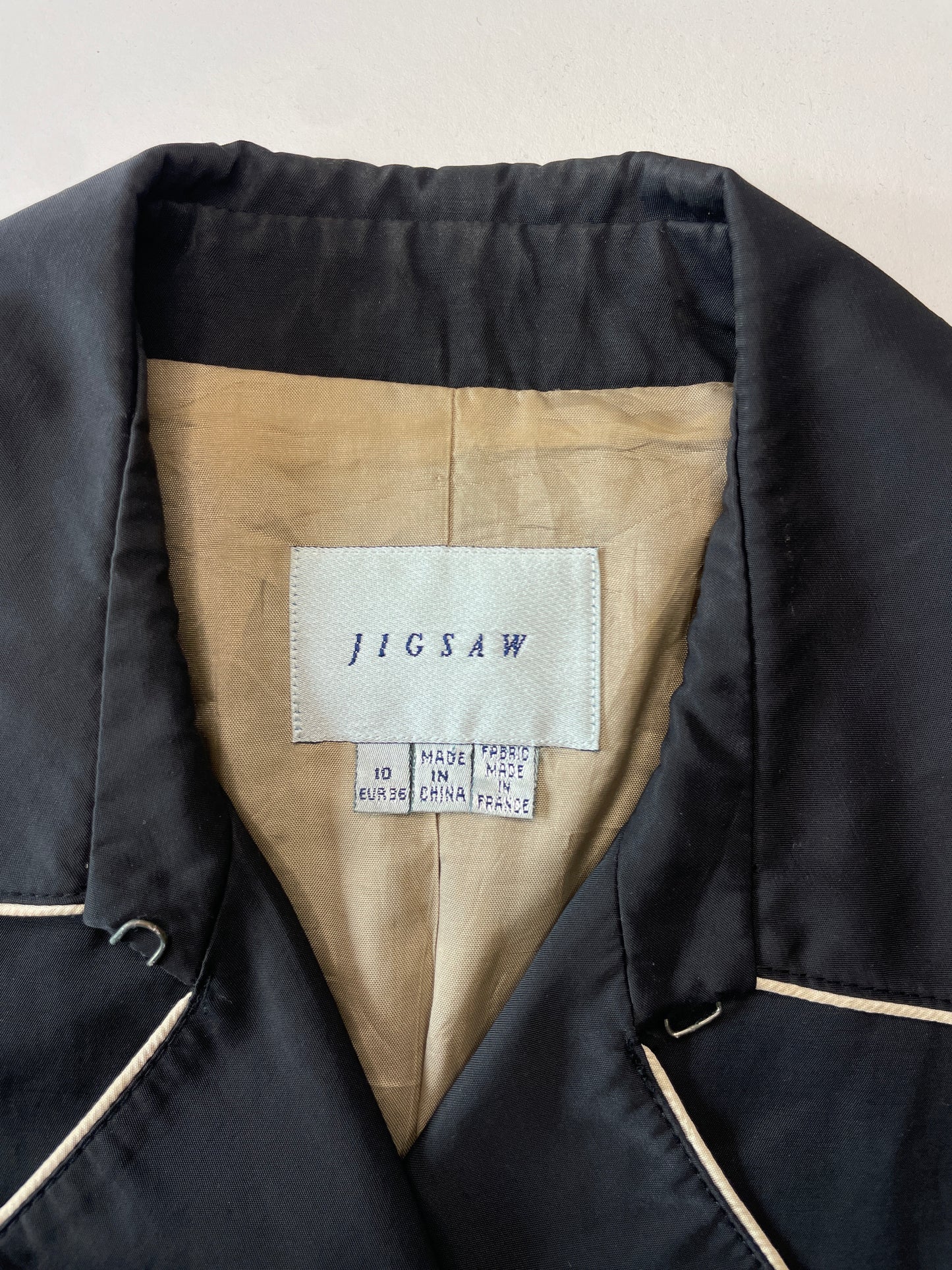 Jigsaw | UK | coat | size 10 | double breasted