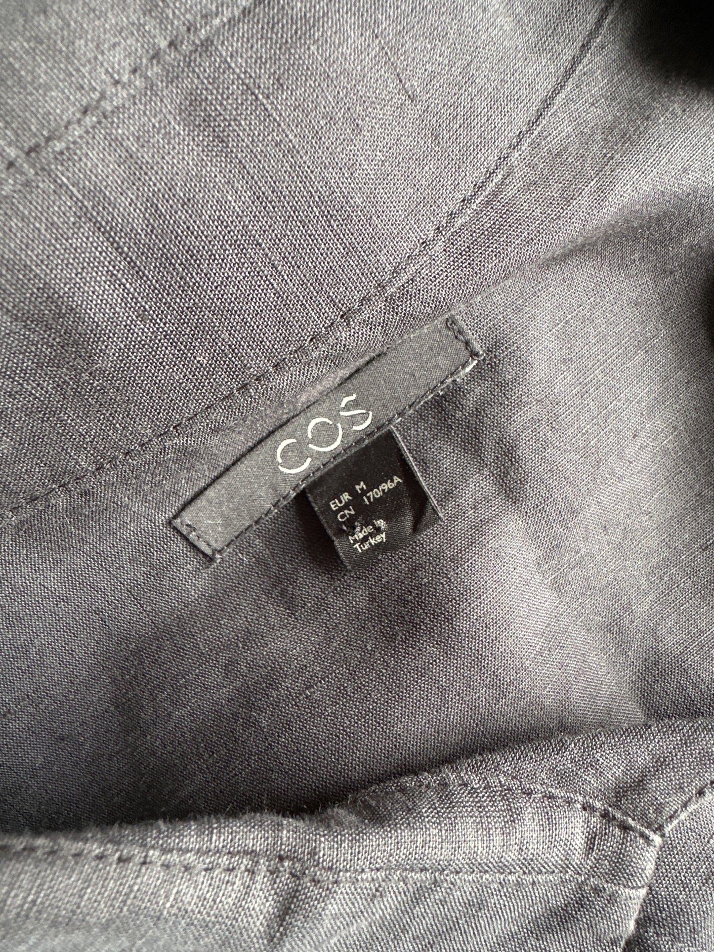 COS | shirt | size 12 | long sleeve | cotton linen blend