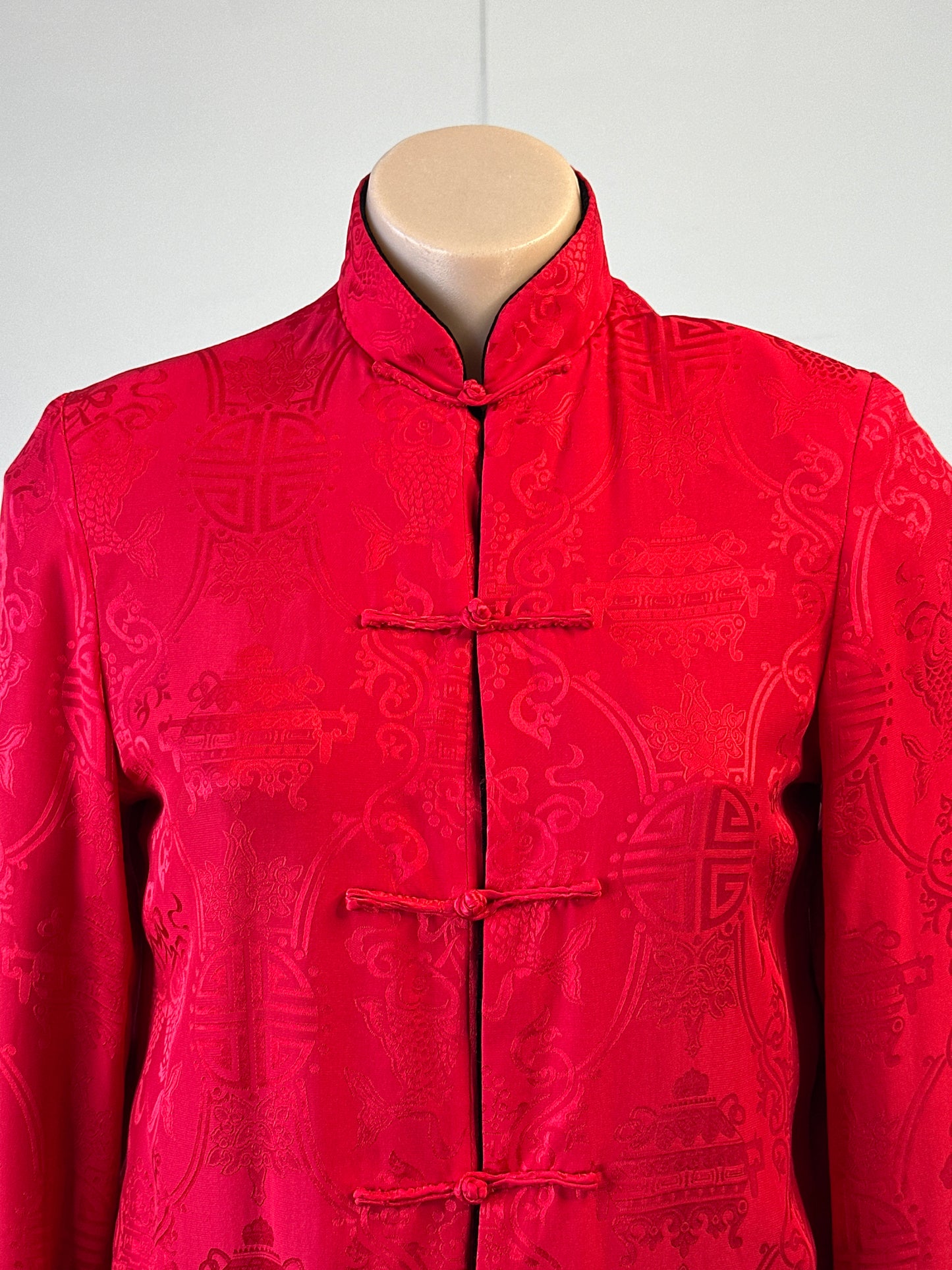 No label | jacket | size 10 | Chinese button front