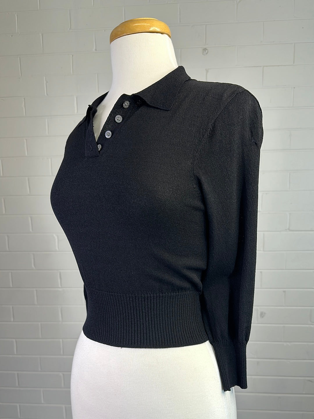 Karen Millen | UK | top | size 6 | three quarter sleeve