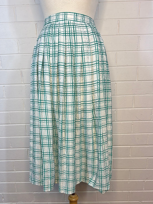 Leon Cutler | Vintage 80's | skirt | size 12 | mid length