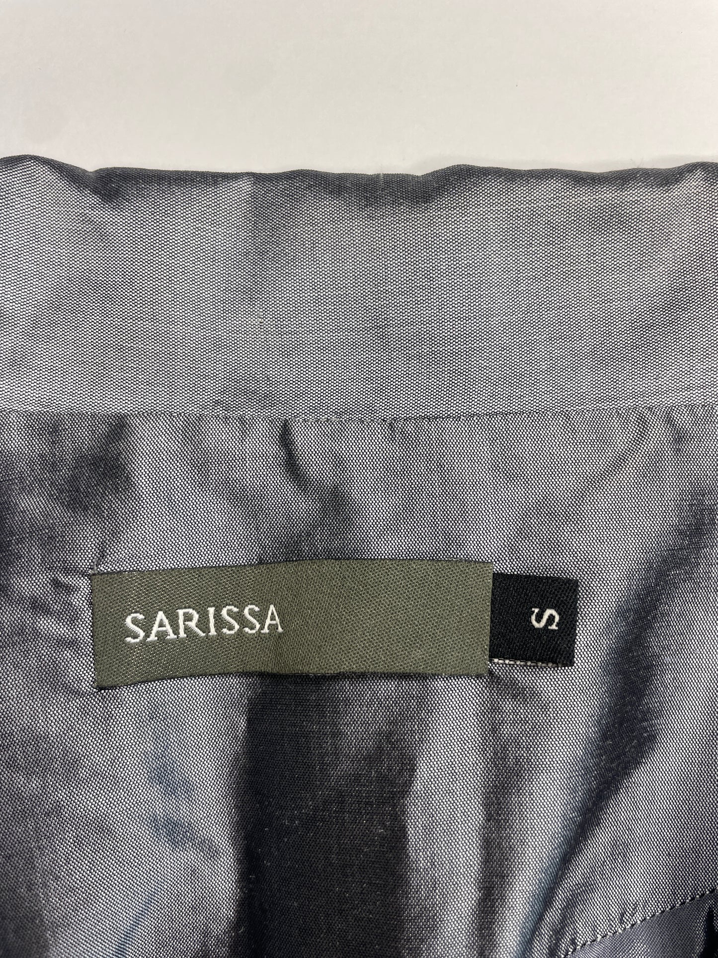 Sarissa | coat | size 10 | single breasted | 100% silk