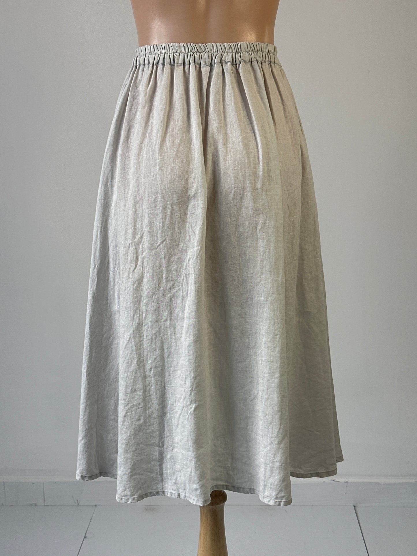 ONE FABLE | skirt | size 14 | midi length | 100% linen