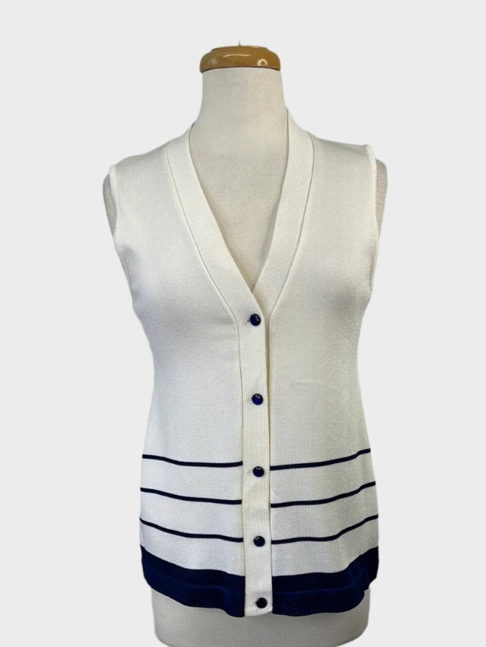 ASTRALON | vintage 60's | vest | size 12 | button front