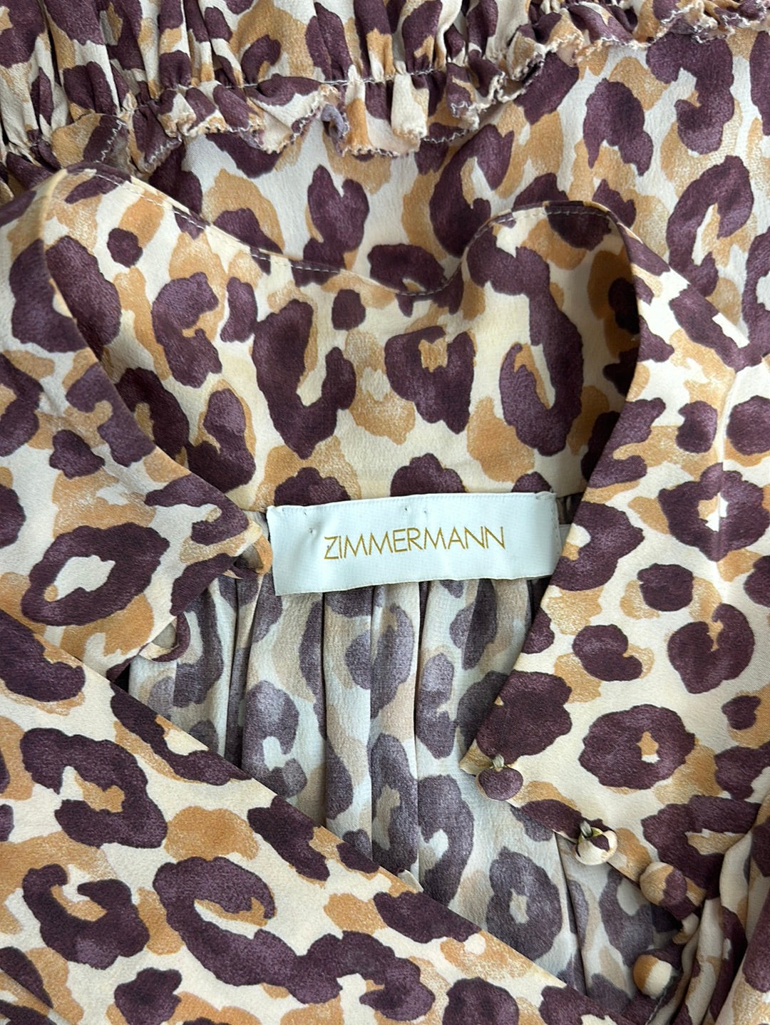 Zimmermann | dress | size 8 | knee length | 100% silk