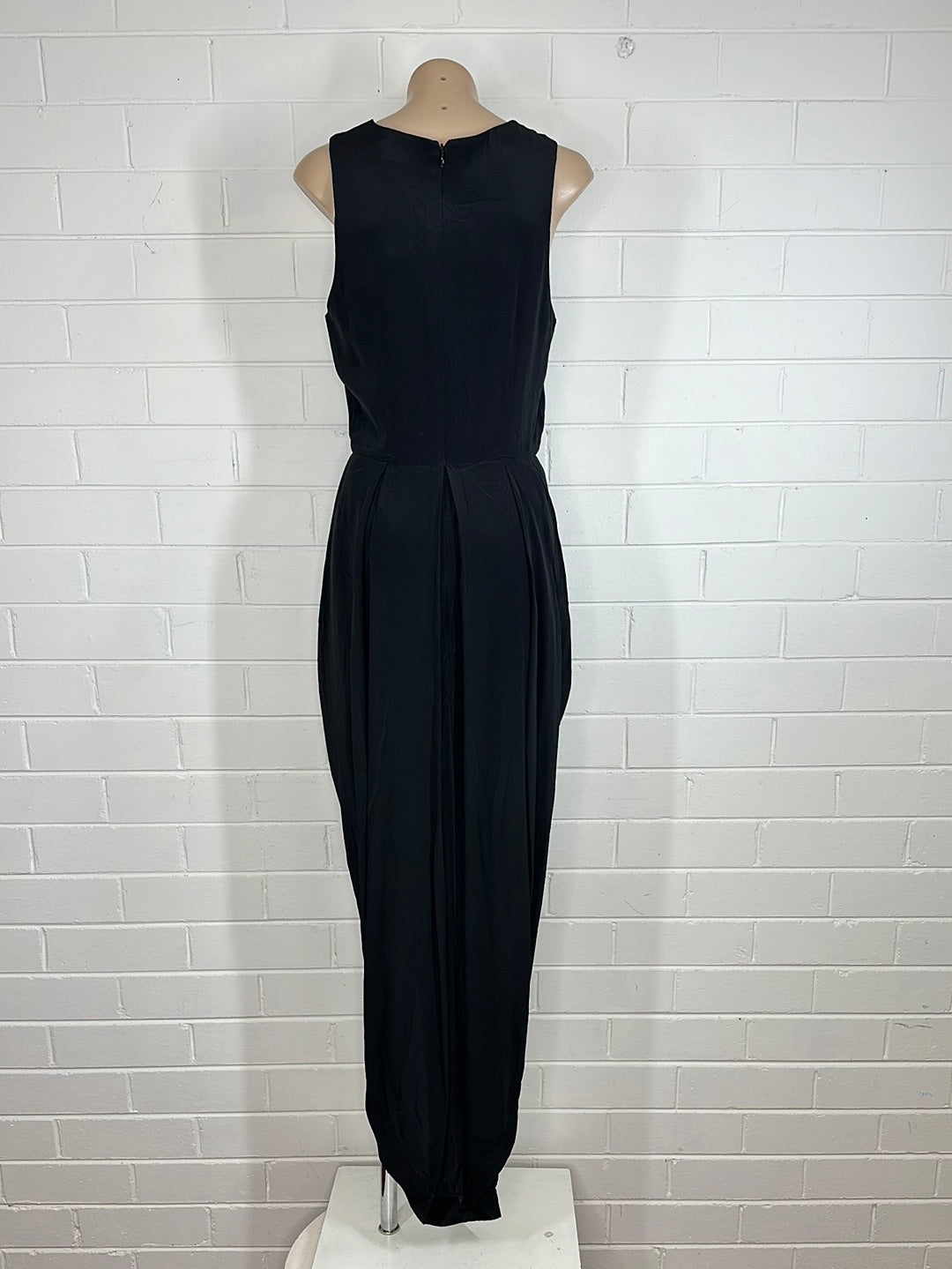 Shakuhachi | gown | size 8 | maxi length | 100% silk