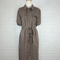 Fletcher Jones | dress | size 14 | midi length | 100% cupro