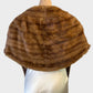 No label | vintage 60's | fur stole | one size | open front