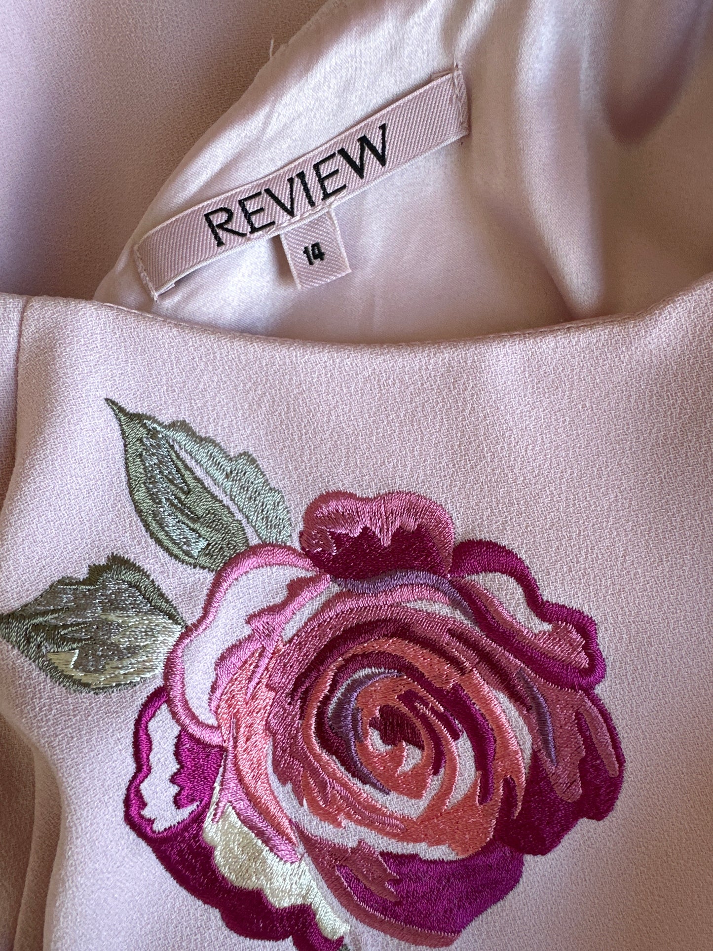 Review | dress | size 14 | knee length