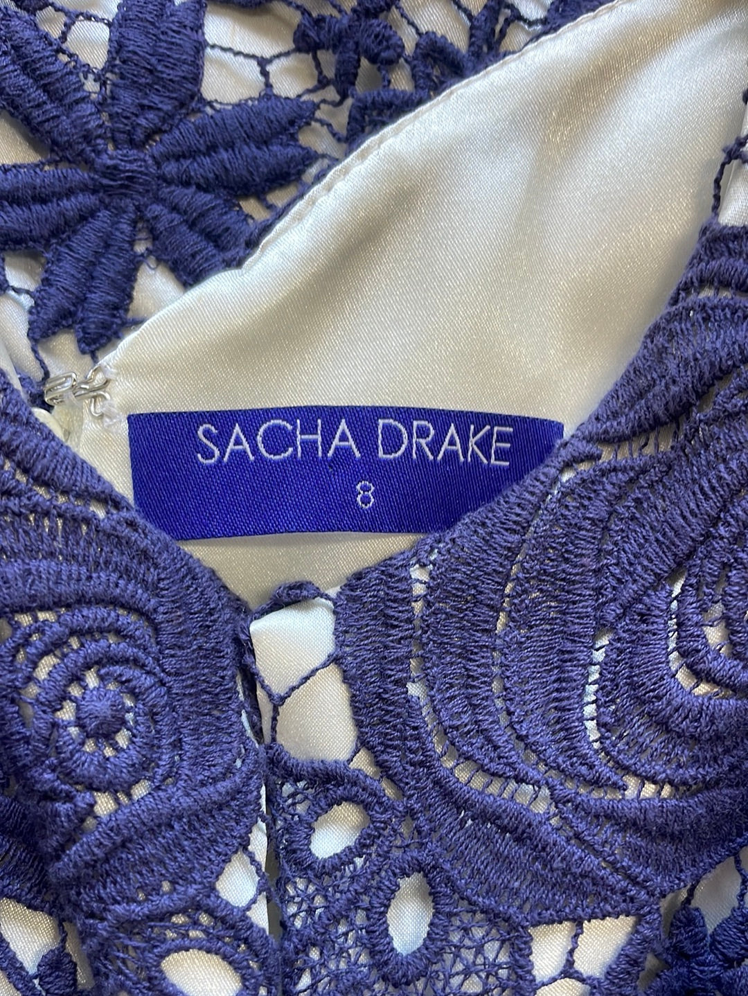 Sacha Drake | dress | size 8 | midi length | 100% cotton | made in Australia