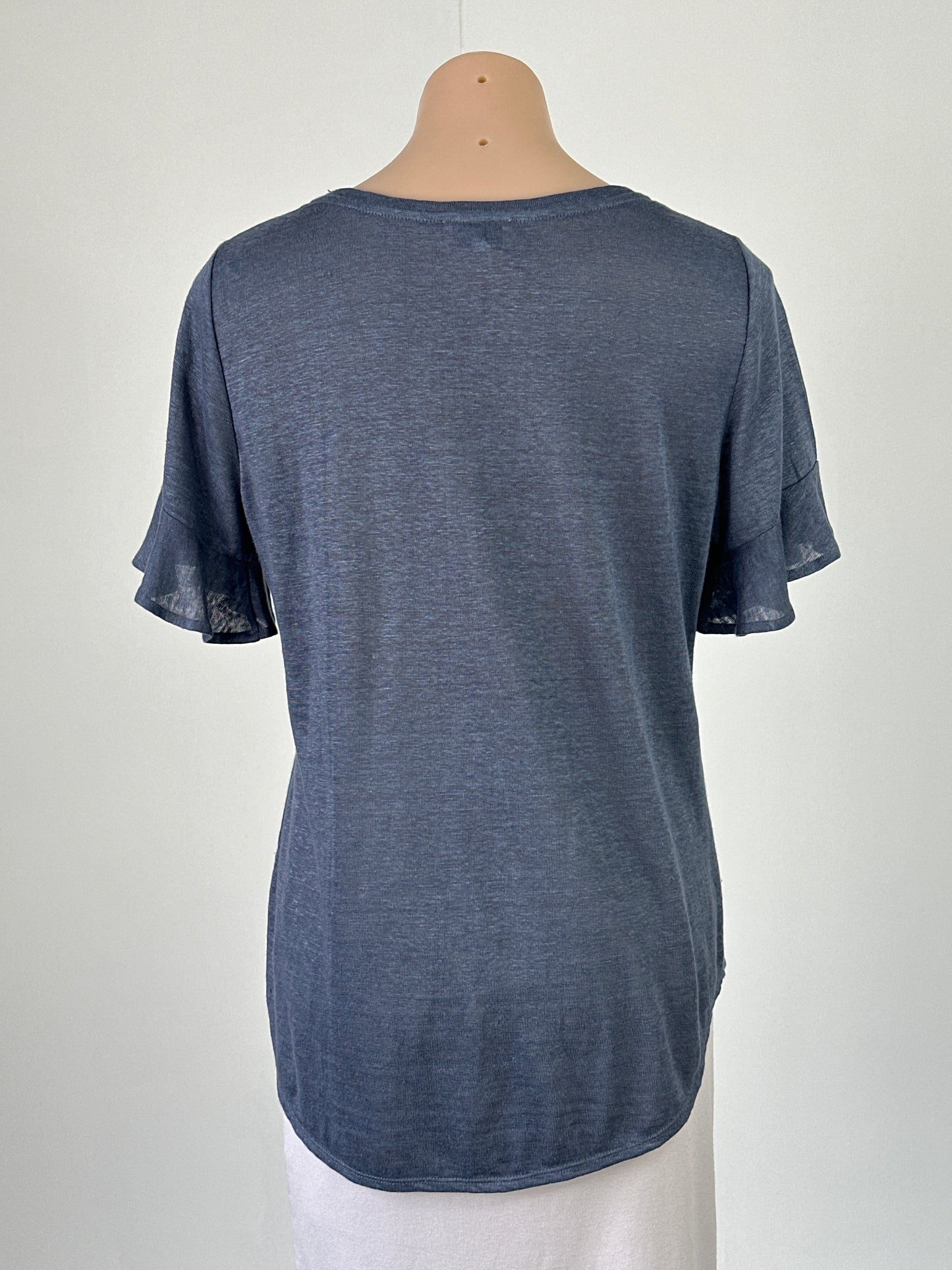 Witchery | top | size 10 | short sleeve | 100% linen