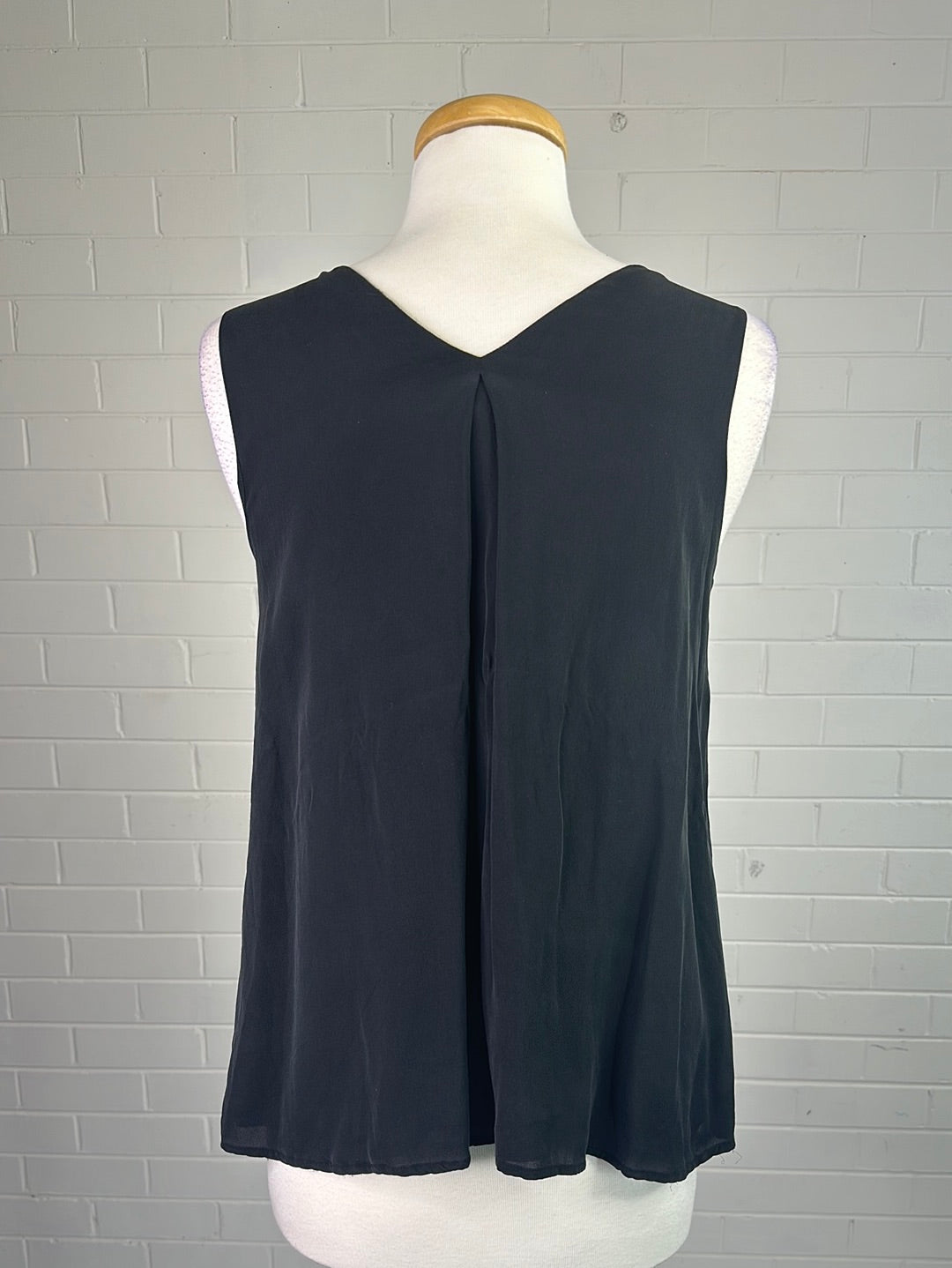 Theory | New York | top | size 12 | sleeveless | 100% silk