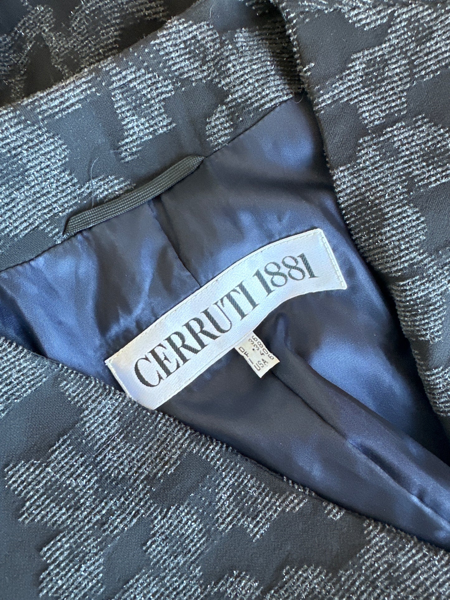 Cerruti 1881 | Italy | vintage 90's | jacket | size 10 | single breasted | made in Germany