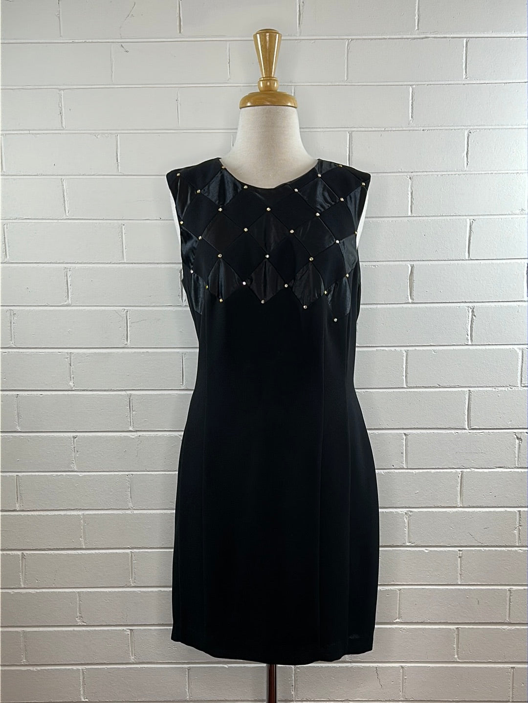 Joseph Ribkoff | Montreal | vintage 90's | dress | size 14 | knee length