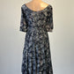 No label | vintage 60's | dress | size 10 | midi length
