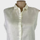 Uniqlo | shirt | size 16 | sleeveless | 100% linen