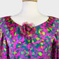 Riece | vintage 90's | top | size 12 | long sleeve | 100% silk | new with tags