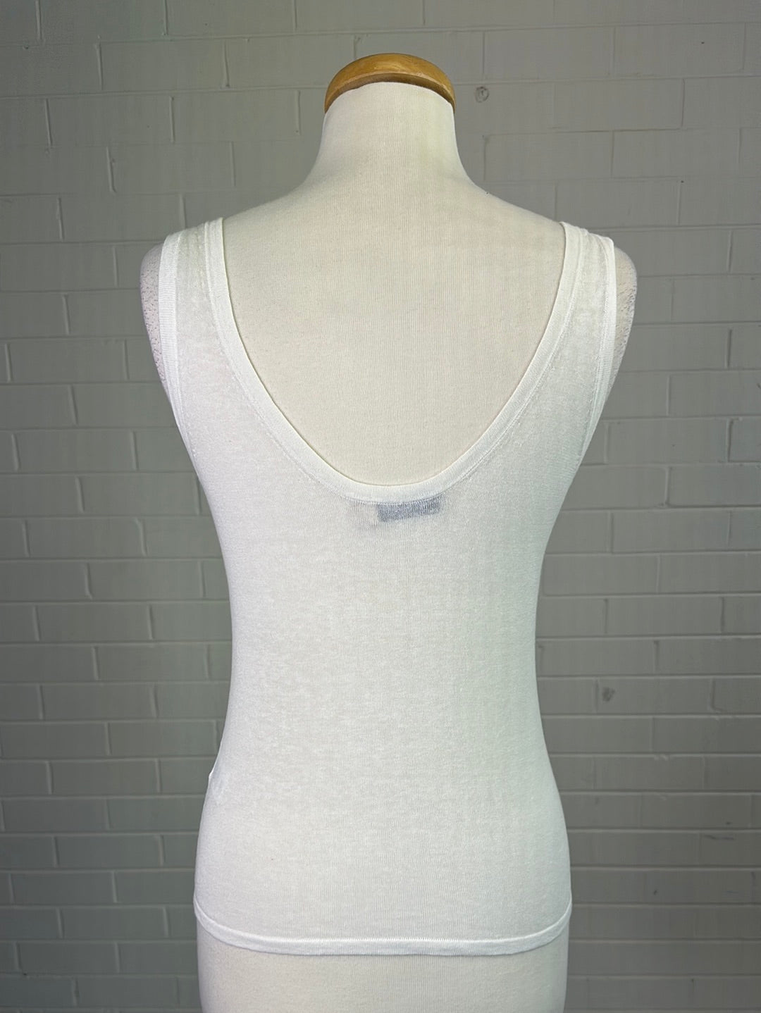 Bec + Bridge | top | size 8 | sleeveless | linen cotton blend