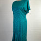 Marguerite's | Hong Kong | vintage 80's | dress | size 16 | maxi length