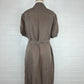 Fletcher Jones | dress | size 14 | midi length | 100% cupro