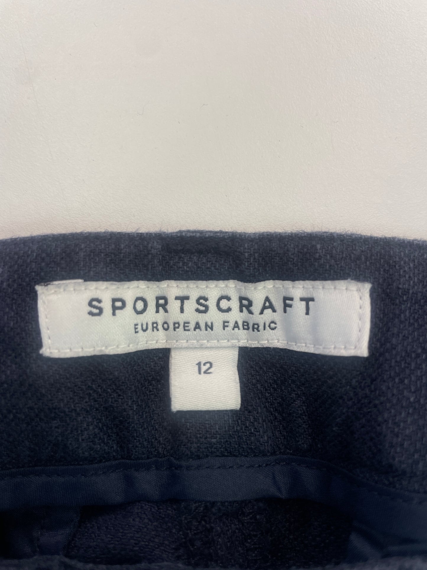 Sportscraft | pants | size 12 | tapered leg | 100% linen