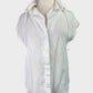 Max Mara | Italy | shirt | size 10 | cap sleeve | 100% linen | made in Italy