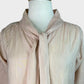 Pearl | coat | size 10 | open front | 100% linen | made in New Zealand