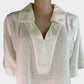 Country Road | shirt | size 14 | elbow length sleeve | 100% organic linen