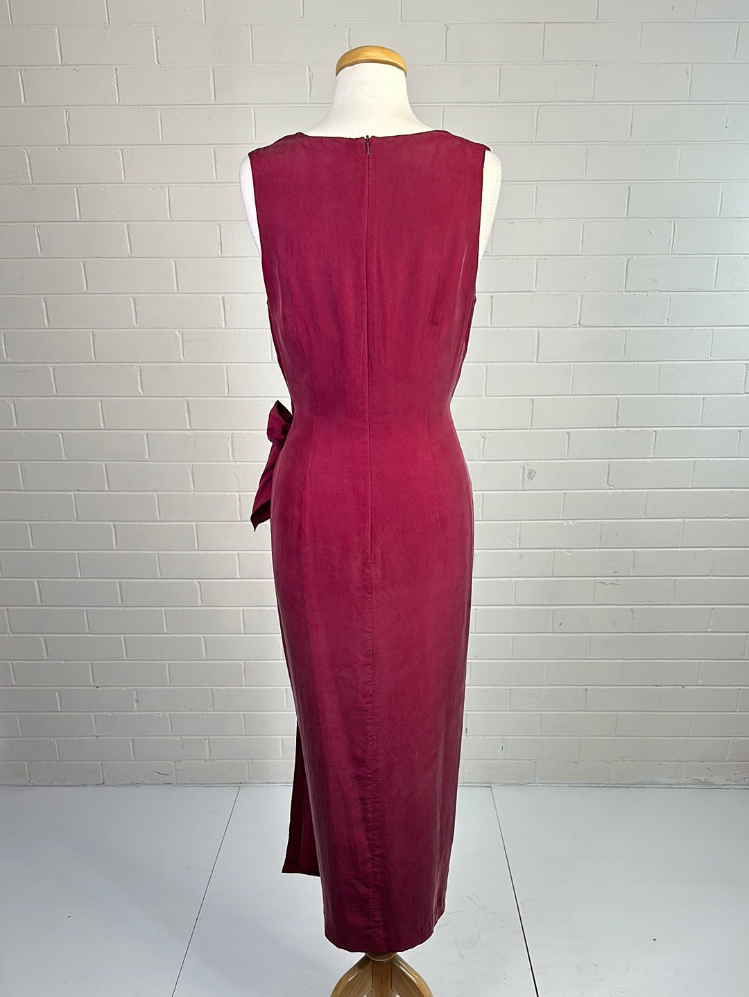 Monsoon | UK | vintage 90's | gown | size 14 | maxi length | 100% silk