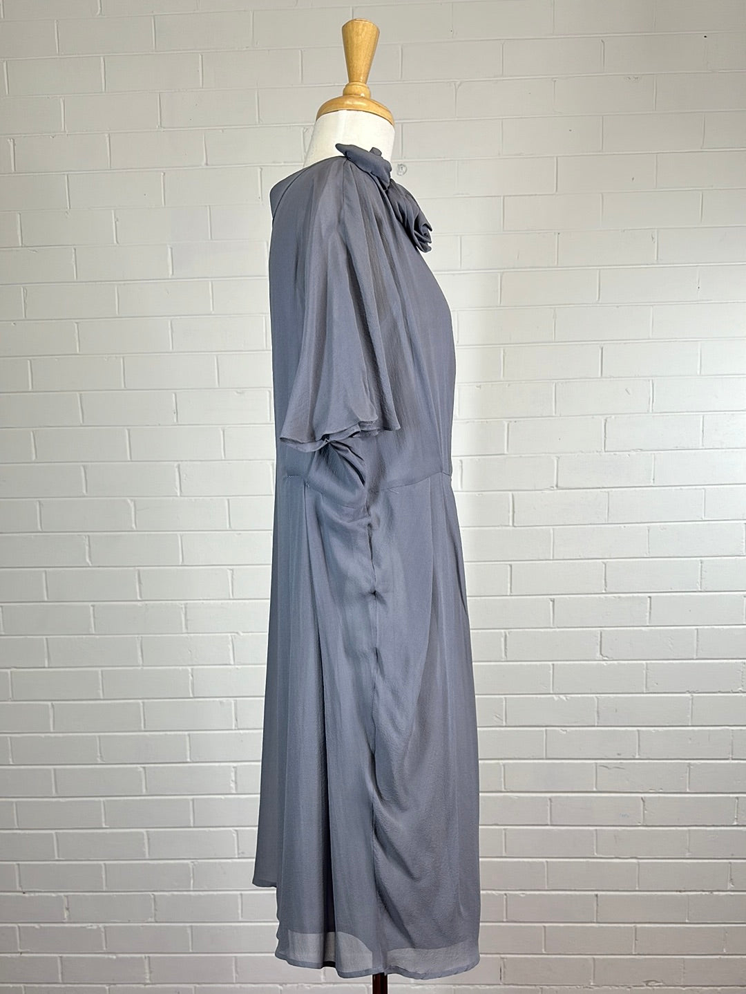 Muccia | dress | size 12 | knee length | 100% silk | made in Australia ...