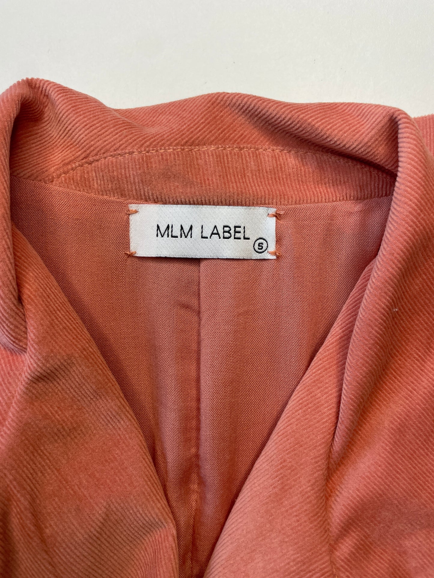 MLM LABEL | jacket | size 10 | single breasted | 100% cotton