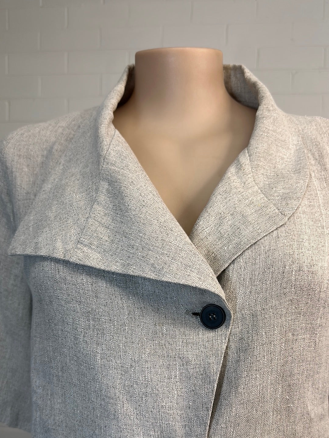 Ignazia | vintage 90's | jacket | size 14 | asymmetric front