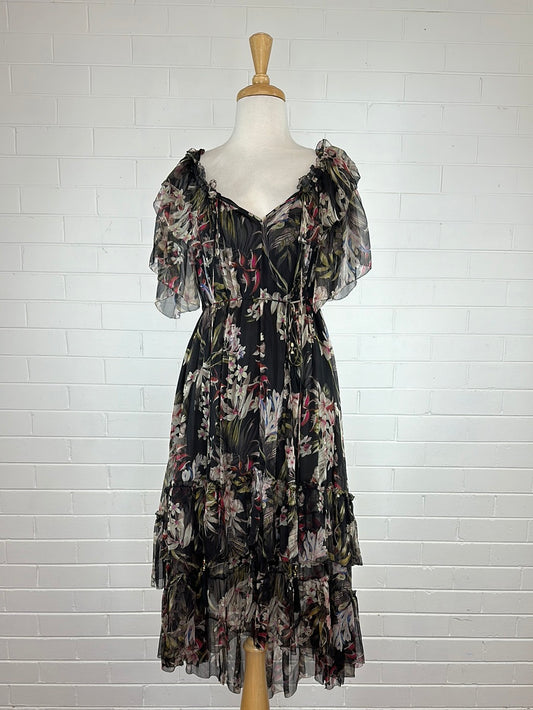 Zimmermann | dress | size 8 | mid length | 100% silk