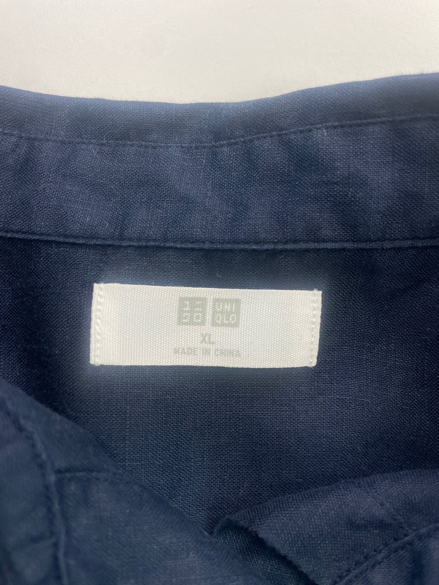 Uniqlo | shirt | size 16 | long sleeve | 100% linen