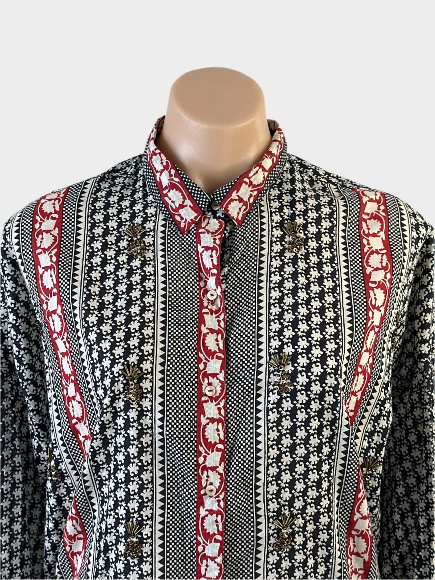 Scotch & Soda - Maison Scotch | Amsterdam | shirt | size 12 | long sleeve | 100% cotton